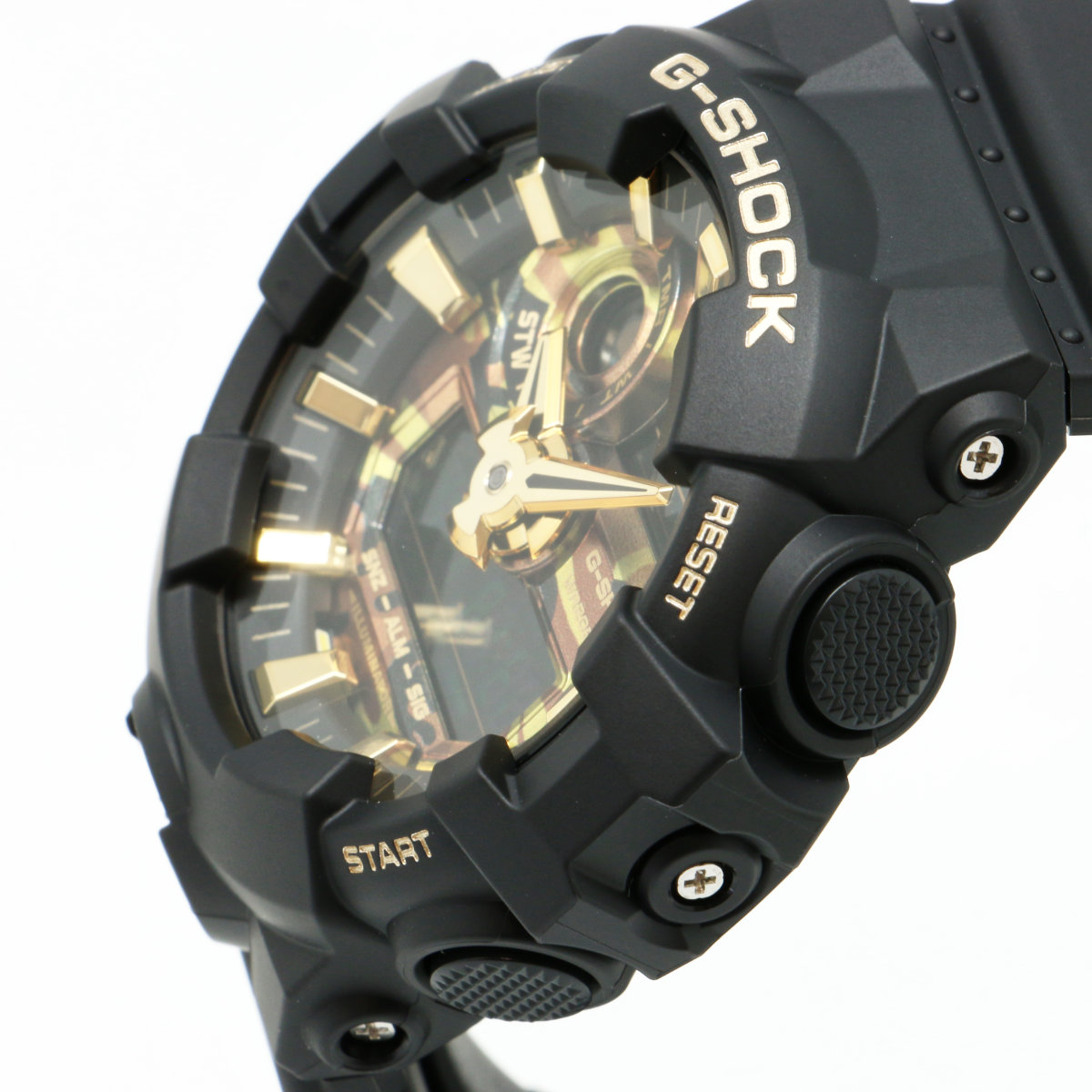 BIG CASE G-SHOCK Gショック CAMO AND GOLD GA-700CF-1AJF