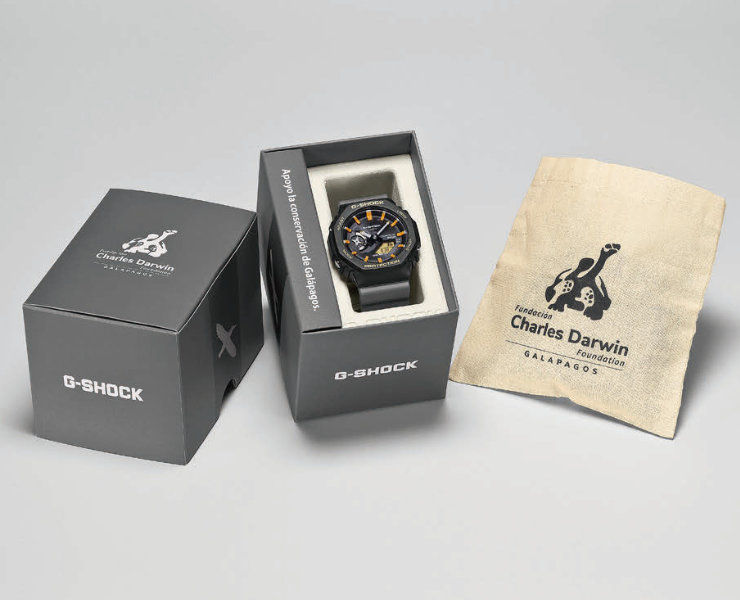 G-SHOCK Gショック 限定 チャールズ・ダーウィン財団 コラボ タフ