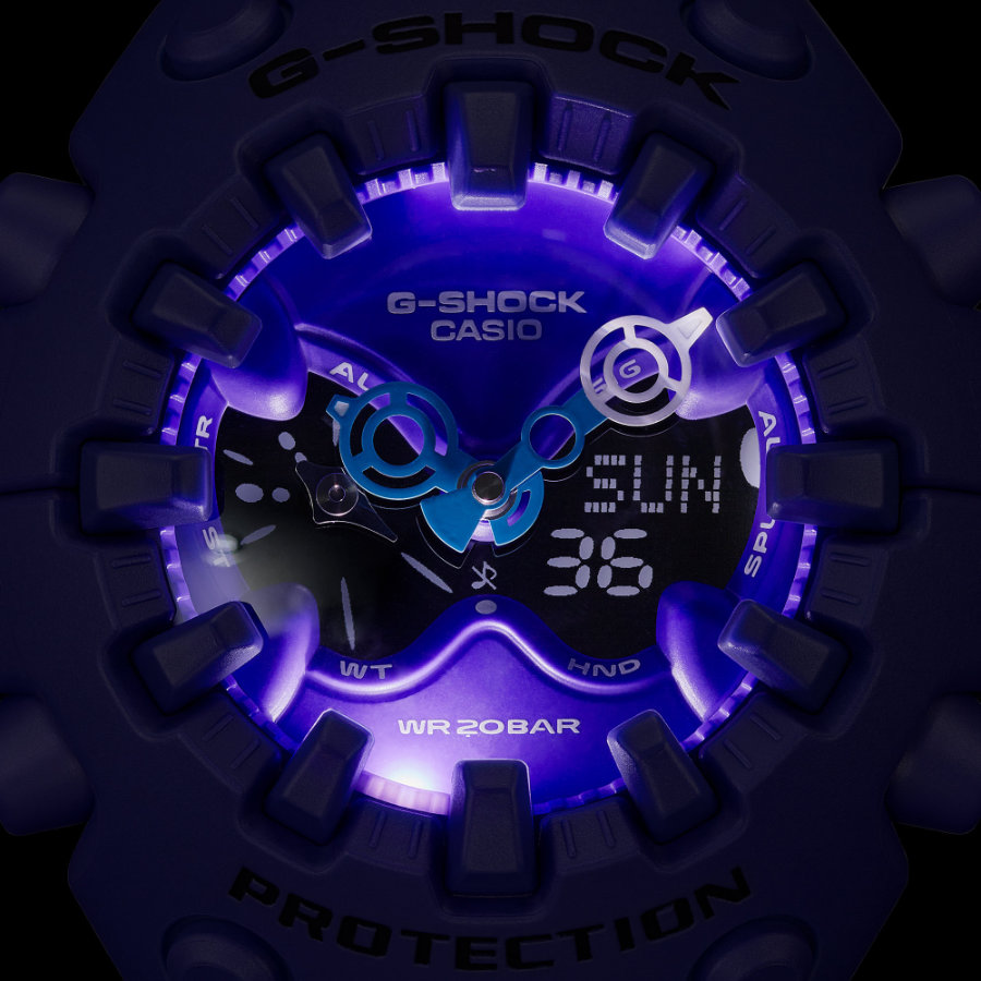 G-SHOCK NEO ブルー/パープル 腕時計 G-SHOCK Gショック GA-V01-2AJF ブルーパープル カシオ ビッグ
