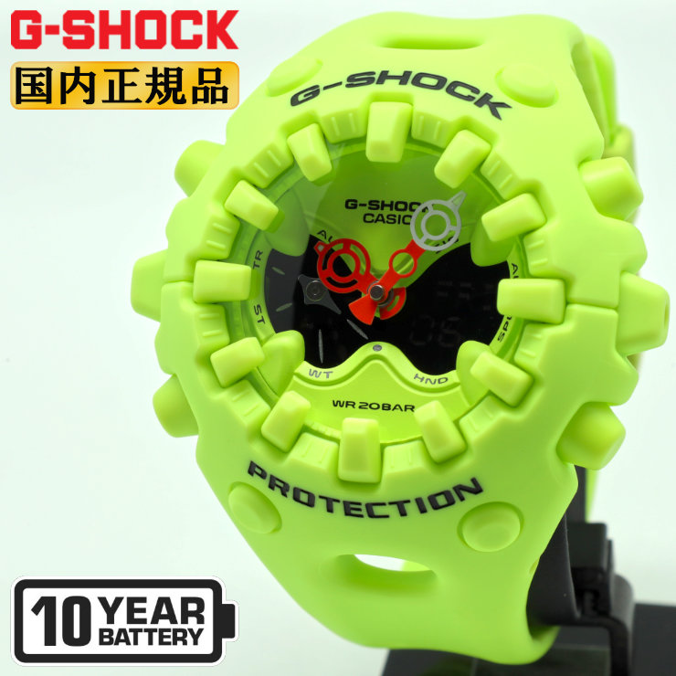 新品　GA-V01-9AJF　G-SHOCK　Open V World イエロー 楽天市場】G-SHOCK GA-V01 ネオンイエロー GA-V01-9AJF メンズ