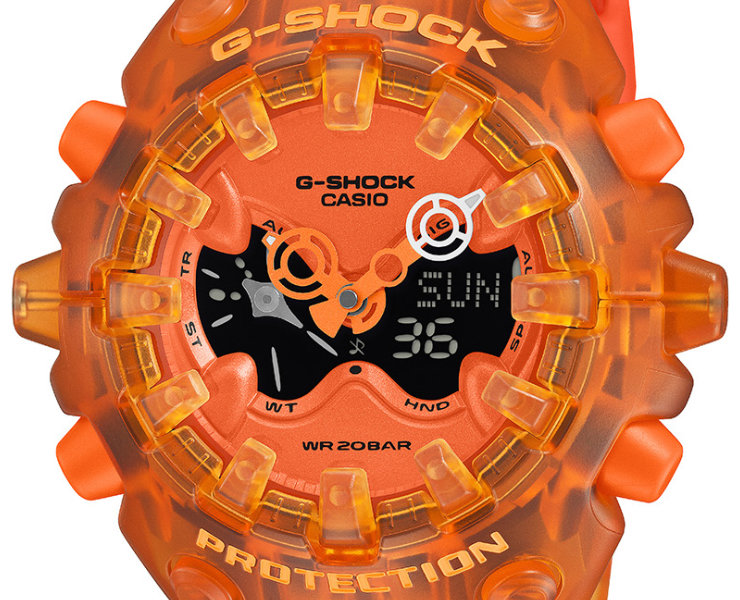 G-SHOCK Gショック GA-V01SKE-4AJF オレンジ カシオ ビッグケース