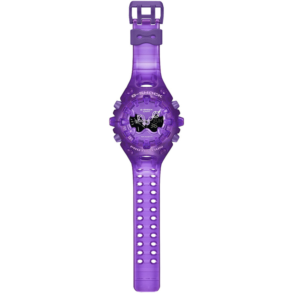 G-SHOCK ビッグケース アナログ パープル GAC-110-6ADR