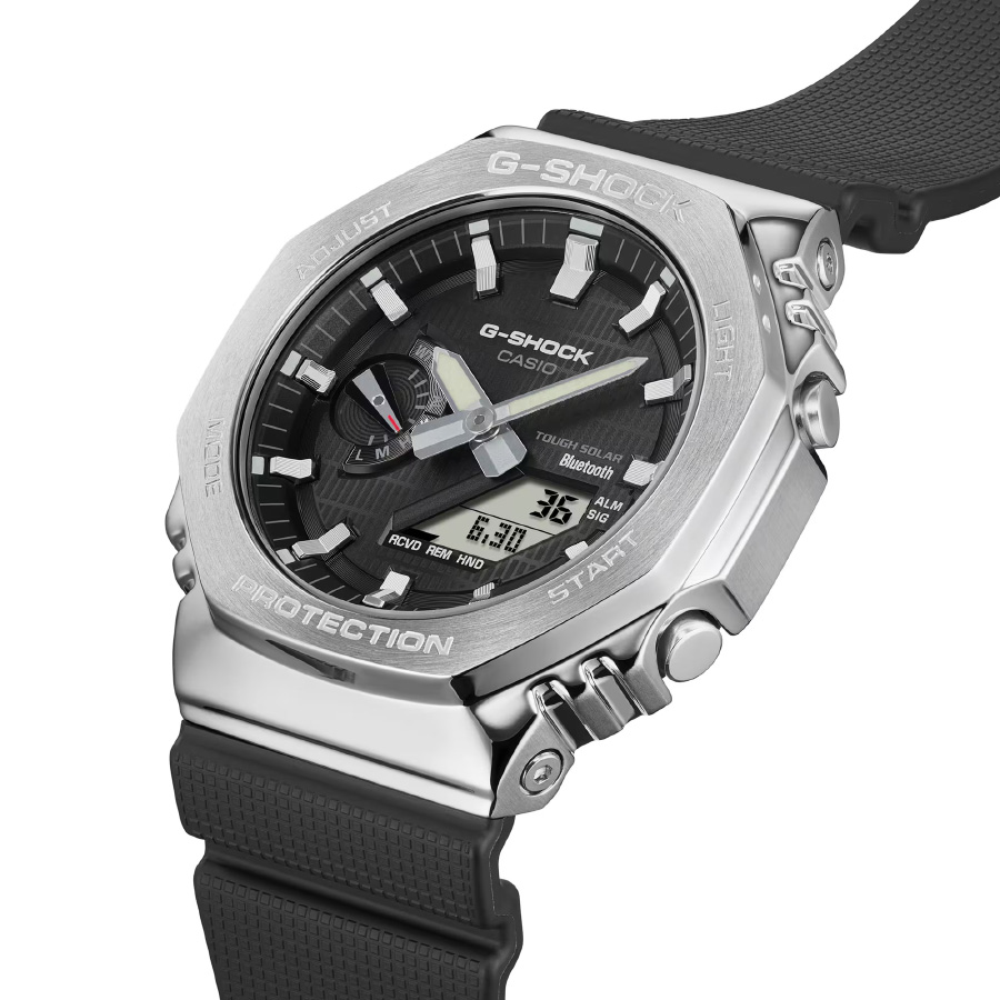 G-SHOCK Gショック メタルカバード GBM-2100-1AJF ソーラー