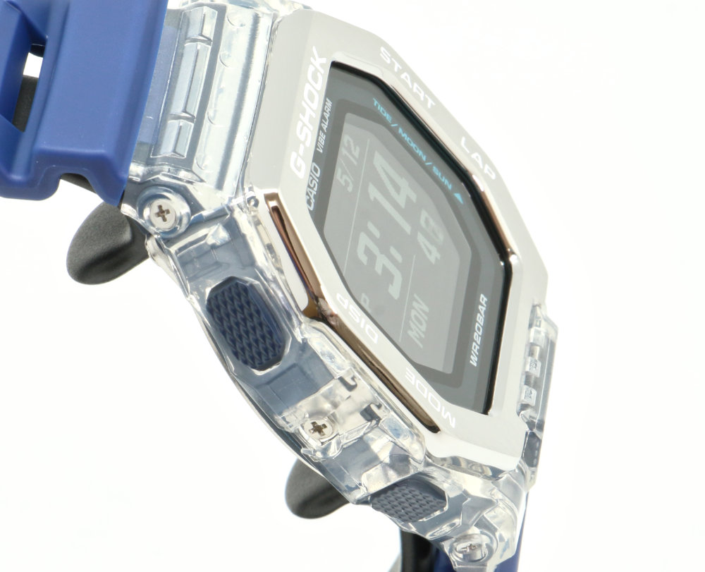 CASIO G-SHOCK デニム柄　ネイビー腕時計 カシオ 腕時計 メンズ G-SHOCK Gショック CASIO クォーツ クロノ