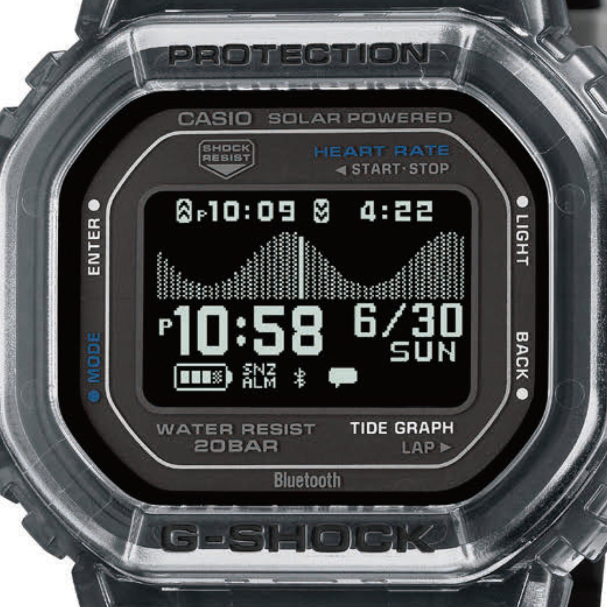 G-LIDE（G-SHOCK） G-SHOCK G-LIDE MIP液晶 GBX-H5600-1JR カシオ G