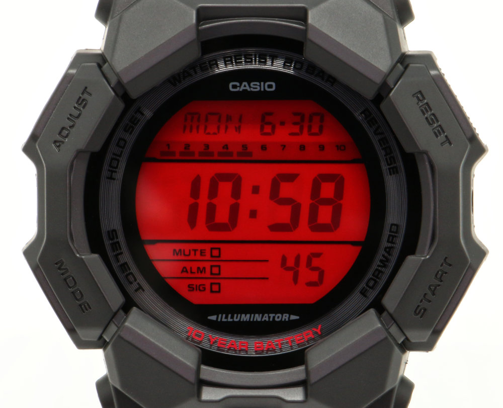 G-SHOCK BASIC Gショック GD-010BBR-1JF ブラック＆レッド BLACK