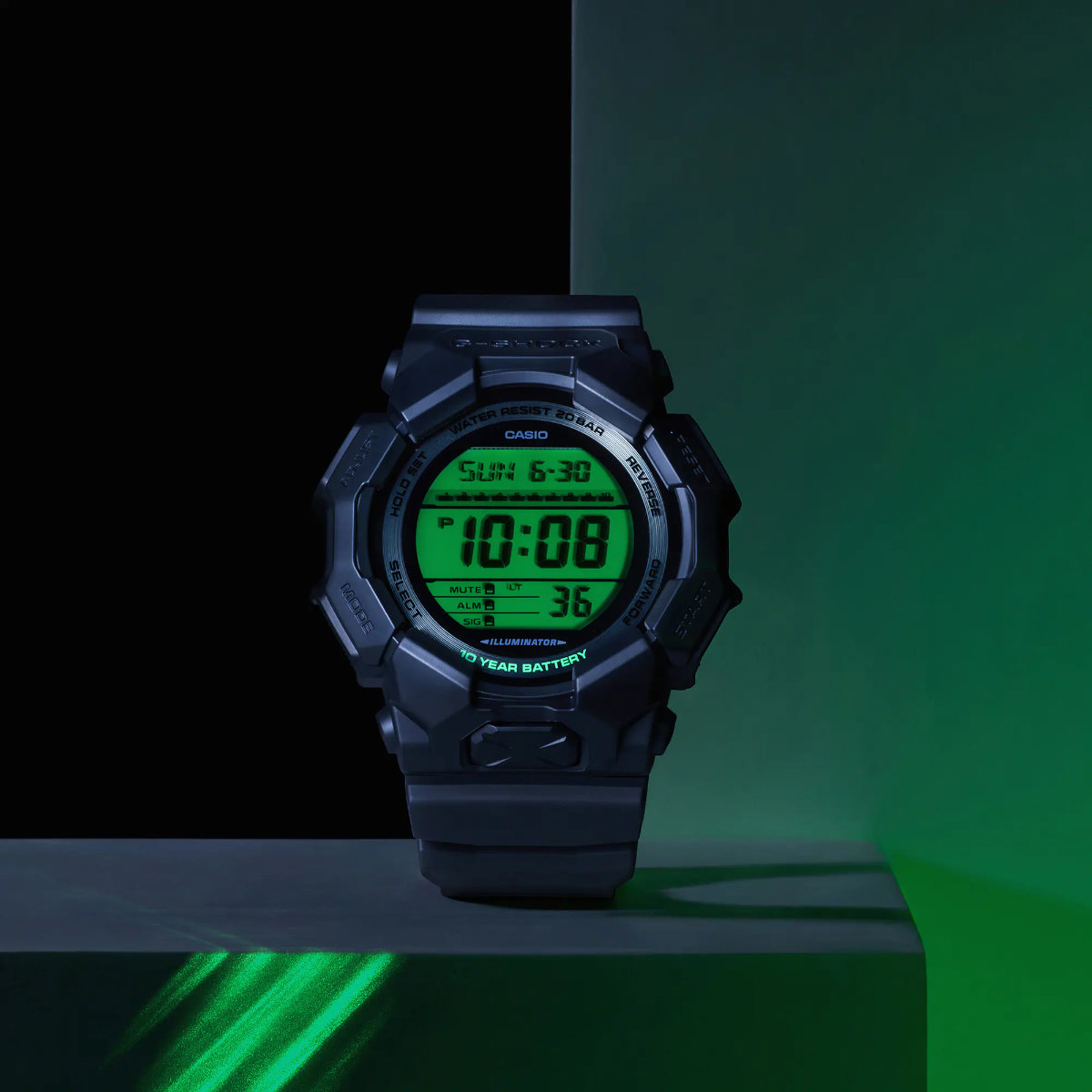 G-SHOCK BASIC Gショック 10年バッテリー GD-010BEG-1JF ブラック 