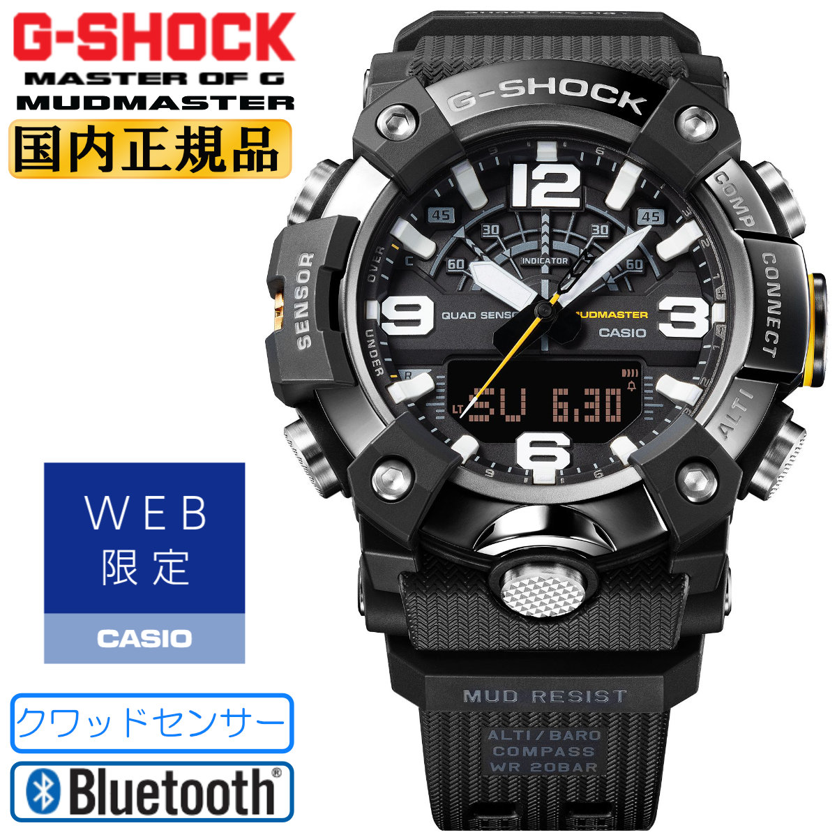 MASTER OF GーLAND WEB限定モデル G-SHOCK Gショック MUDMASUTER GG
