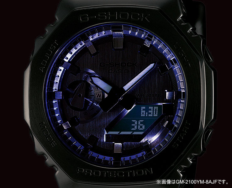 【美品】G-SHOCK GM-2100 メタルカバード 八角形フォルム G-SHOCK、八角形メタルベゼル採用「GM-2100」など新作 - Impress