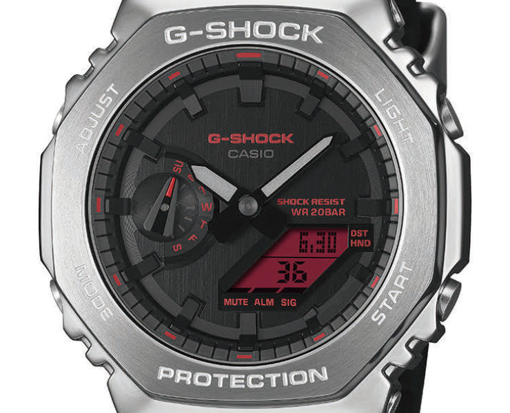 G-SHOCK Gショック メタルカバード ファインメタリック GM-2100YRA