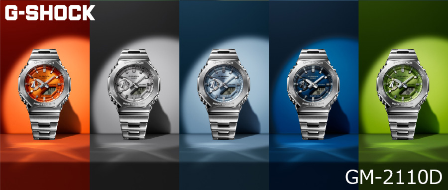 【美品】カシオ CASIO フルメタル G-SHOCK GM-2110D 逆輸入 gm-2110d-2bjf-4.jpg