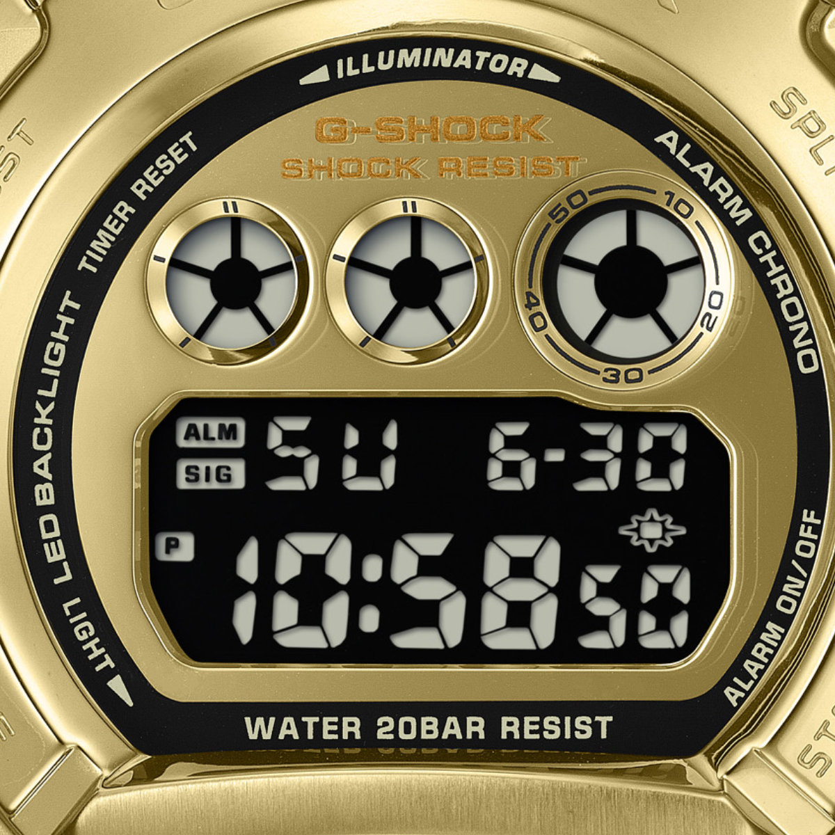 ORIGIN(G-SHOCK) G-SHOCK Gショック メタルカバード CAMO AND GOLD GM