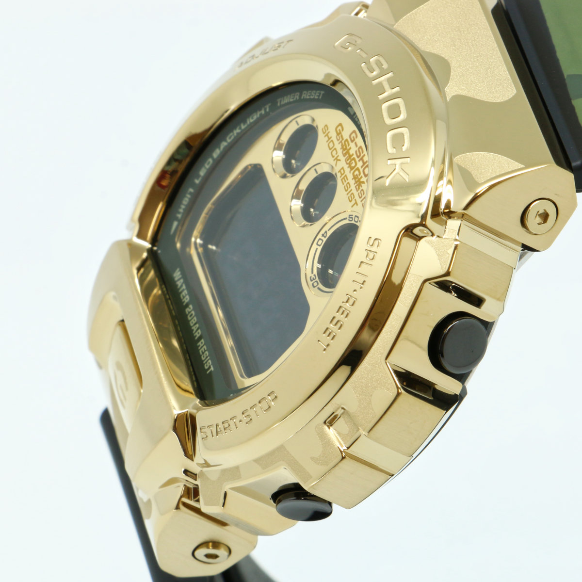 ORIGIN(G-SHOCK) G-SHOCK Gショック メタルカバード CAMO AND GOLD GM