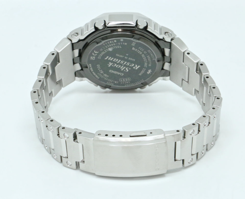 G-SHOCK Gショック フルメタル ソーラー GM-B2100SD-1CJF シルバー