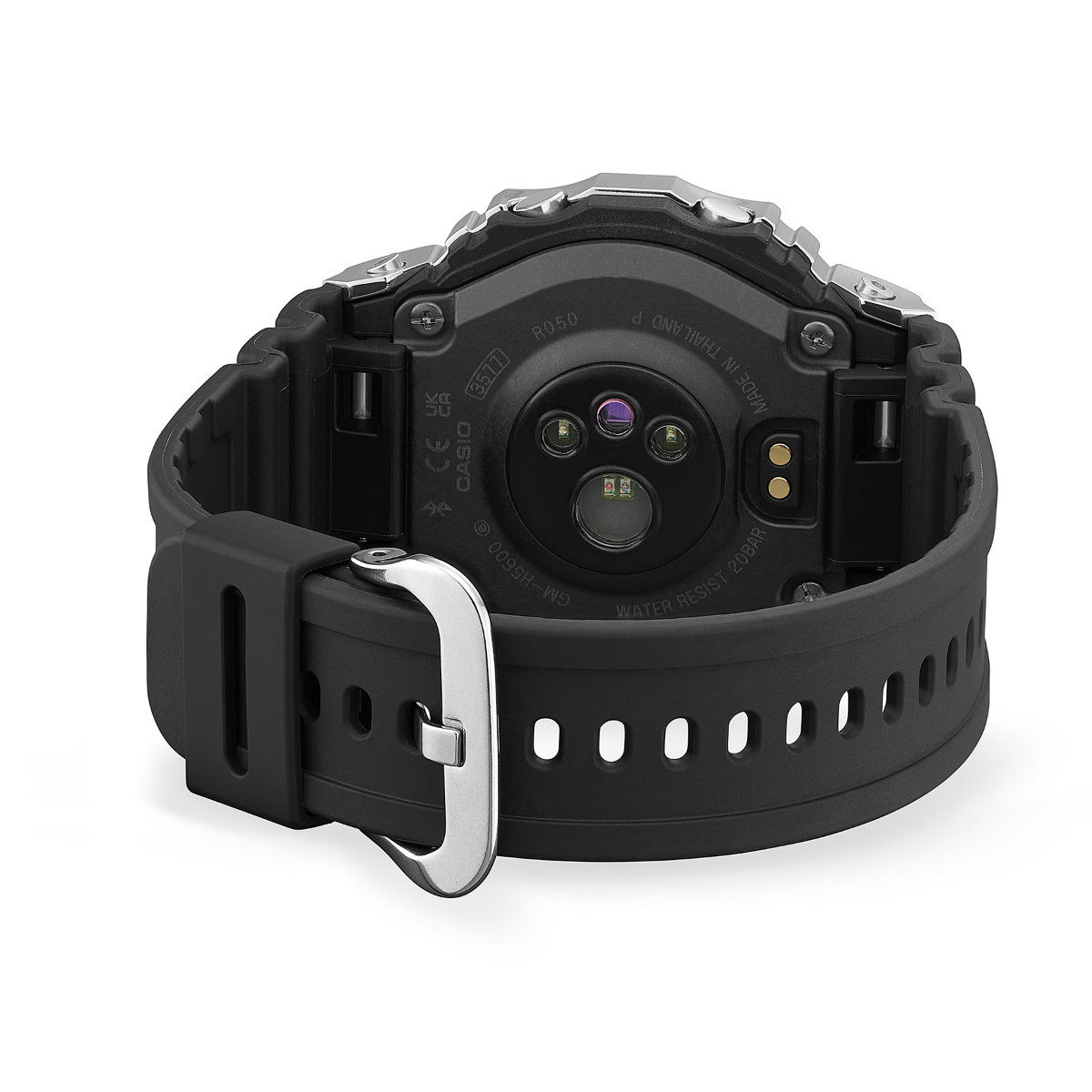 G-SQUAD 心拍計 Bluetooth GM-H5600-1JR メタル カシオ Gショック Gスクワッド GM-H5600-1JR メタルベゼル 心拍計搭載