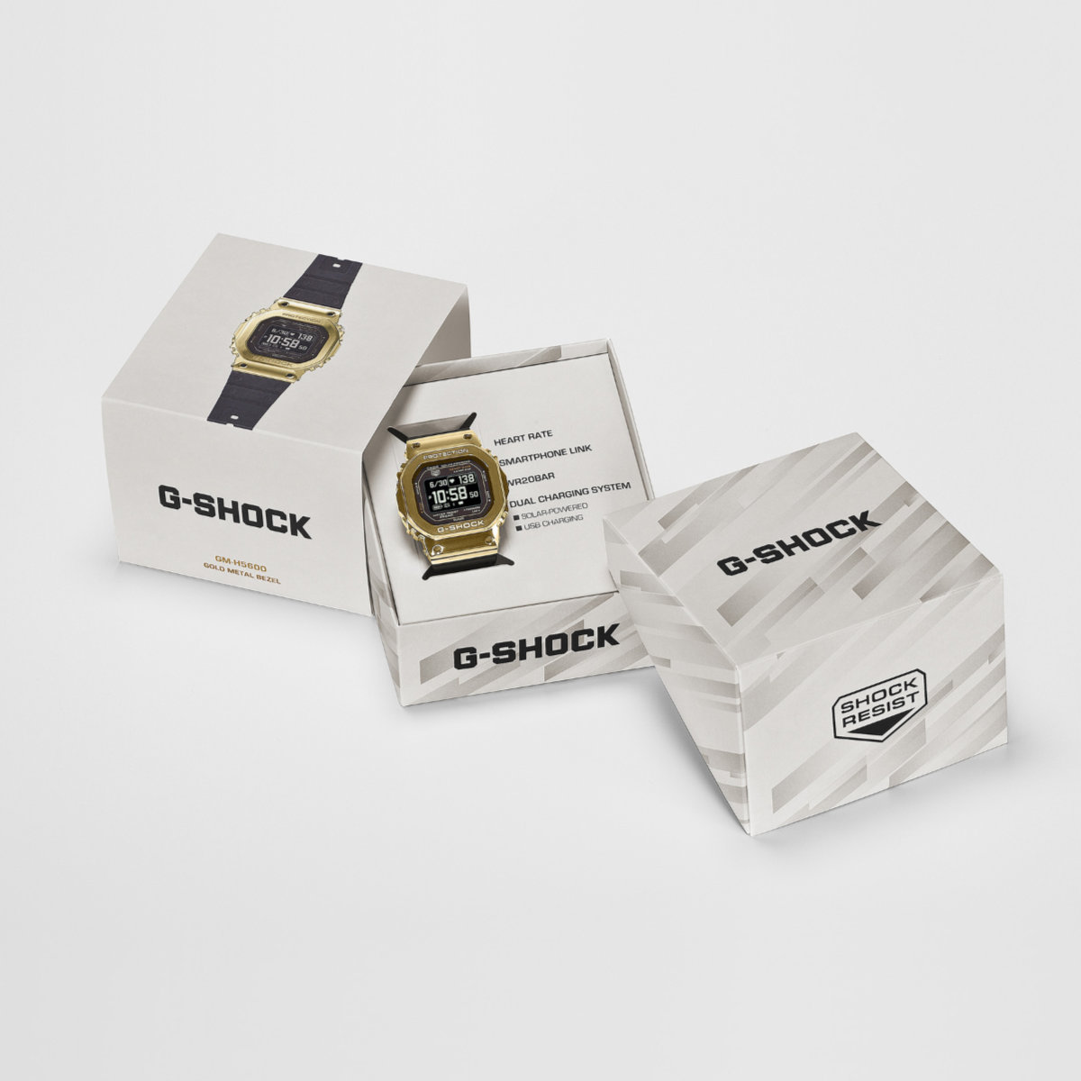 G-SQUAD G-SHOCK メタルカバード GM-H5600-9JR カシオ Gショック G 