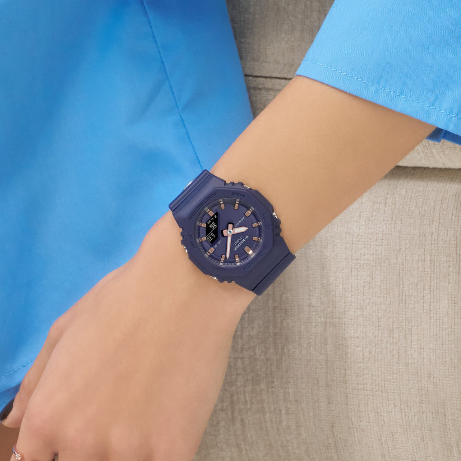 Baby-G G-SHOCK 腕時計 ネイビー 楽天市場】baby-g 黒（文字盤カラーネイビー）の通販