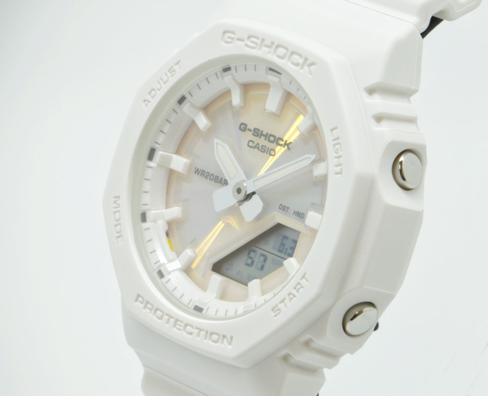 ホワイトGショック G-SHOCK Gショック スモールサイズ GMA-P2100PC-7AJF 偏光カラー