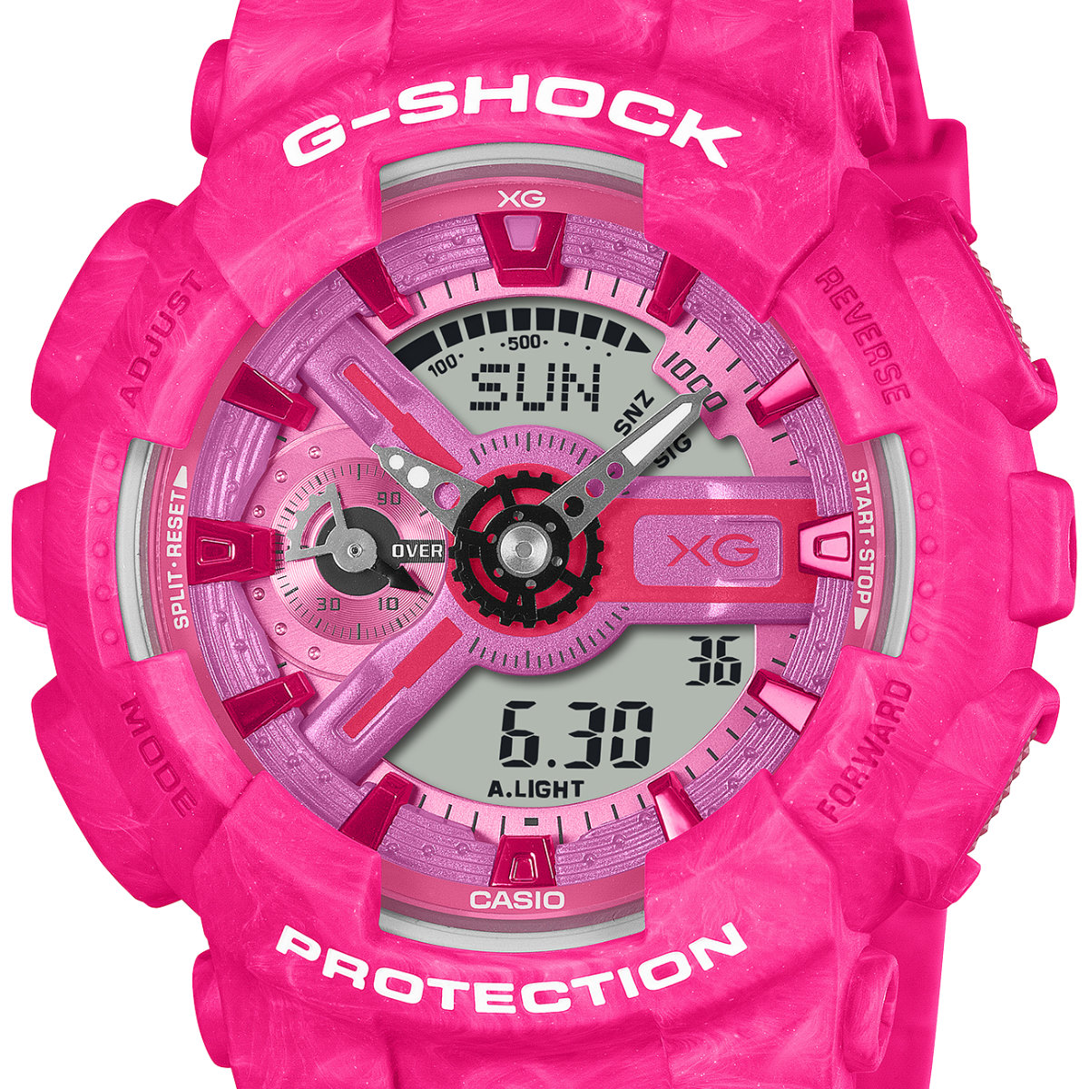 G-SHOCK WOMEN XG コラボレーションモデル GMA-S110XG-4AJR ピンク G