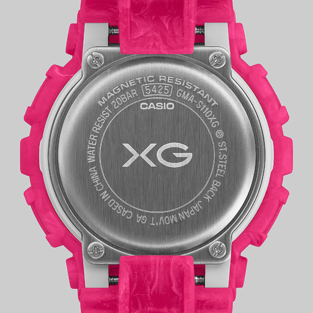 G-SHOCK WOMEN XG コラボレーションモデル GMA-S110XG-4AJR ピンク G