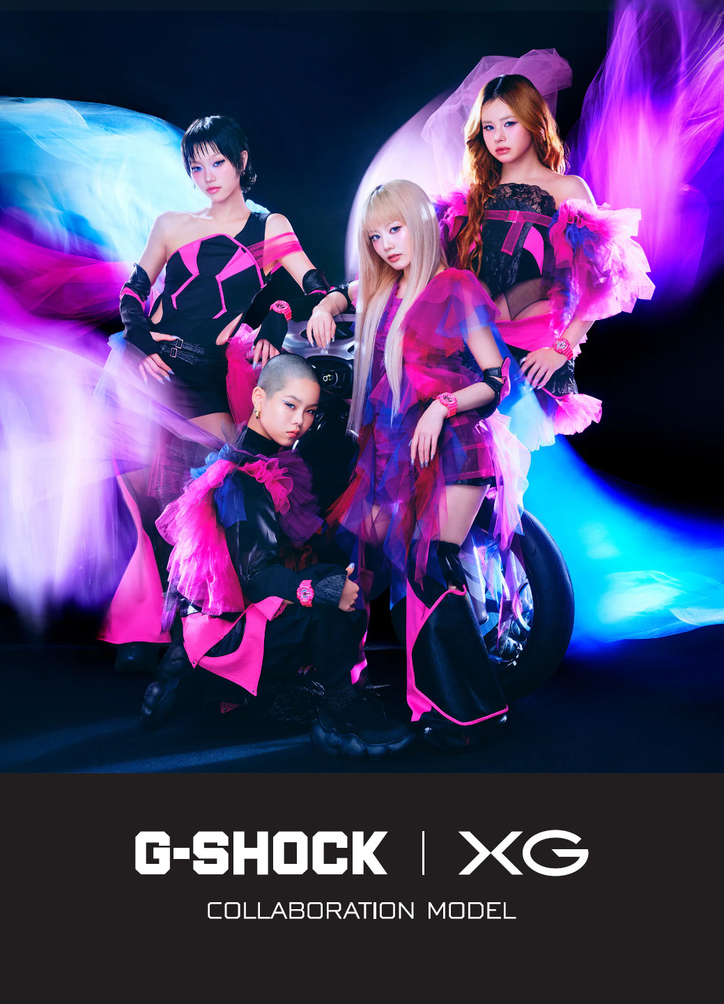 G-SHOCK WOMEN XG コラボレーションモデル GMA-S110XG-4AJR ピンク G