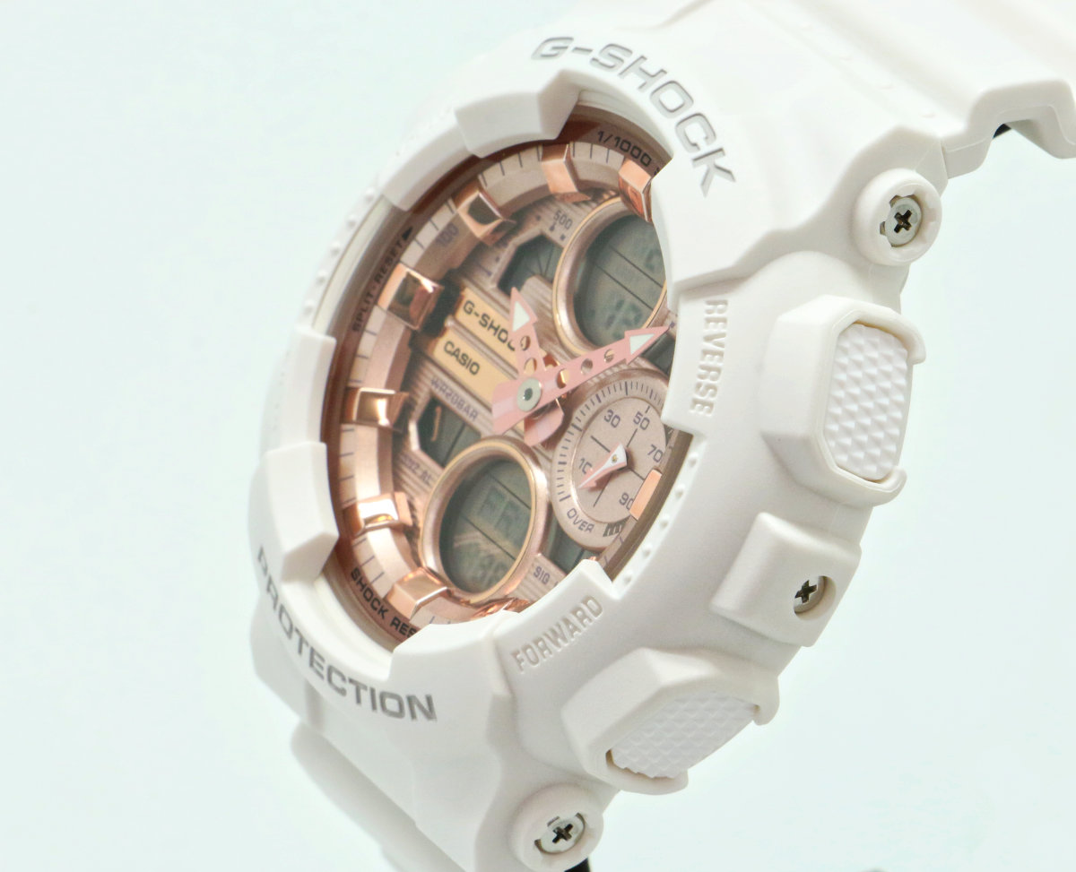 【新品】カシオ CASIO G-SHOCK 腕時計 レディース GMA-S140-7ADR クォーツ 電池式 アイボリーxアイボリー アナデジ表示 G-SHOCK gショック ジーショック クォーツ 電池式 GMA-S140-7A