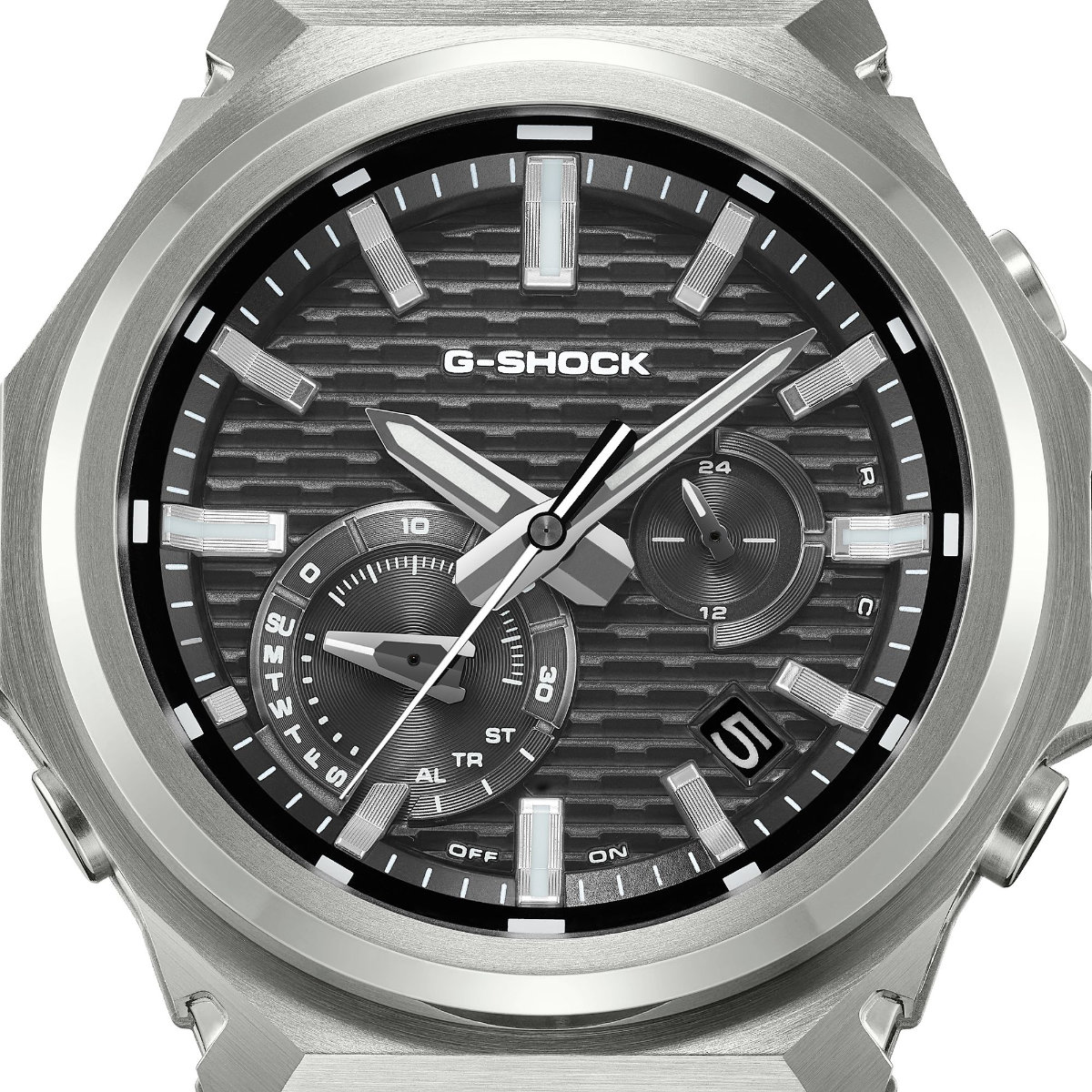 G-STEEL G-SHOCK Gショック SLEEK STYLE GST-B1000-1AJF ソーラー