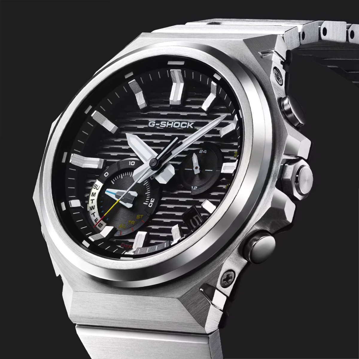 リ*ジ様 【新品未使用】G-SHOCK　G-STEEL　GST-B1000D-1 Bluetooth搭載ソーラー時計】G-SHOCK（G-ショック） G-STEEL（G