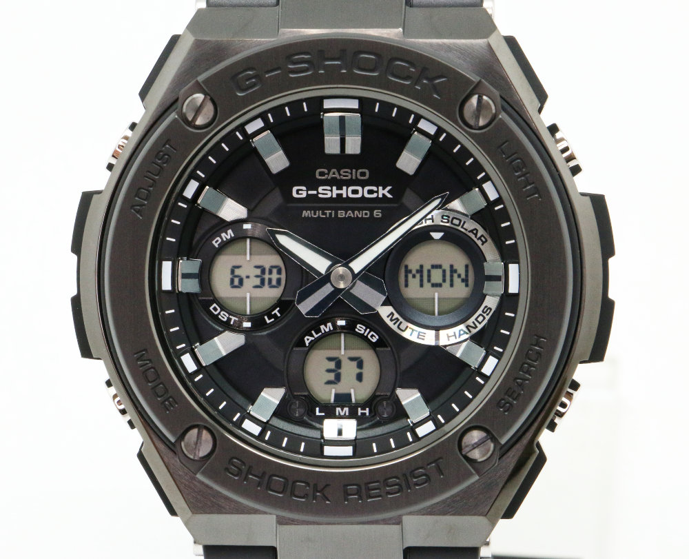 G-STEEL G-SHOCK Gショック GST-W110MS-1AJF 電波 ソーラー