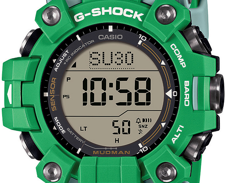 G-SHOCK マッドマン ヒロオビフィジーイグアナ モチーフ GW 