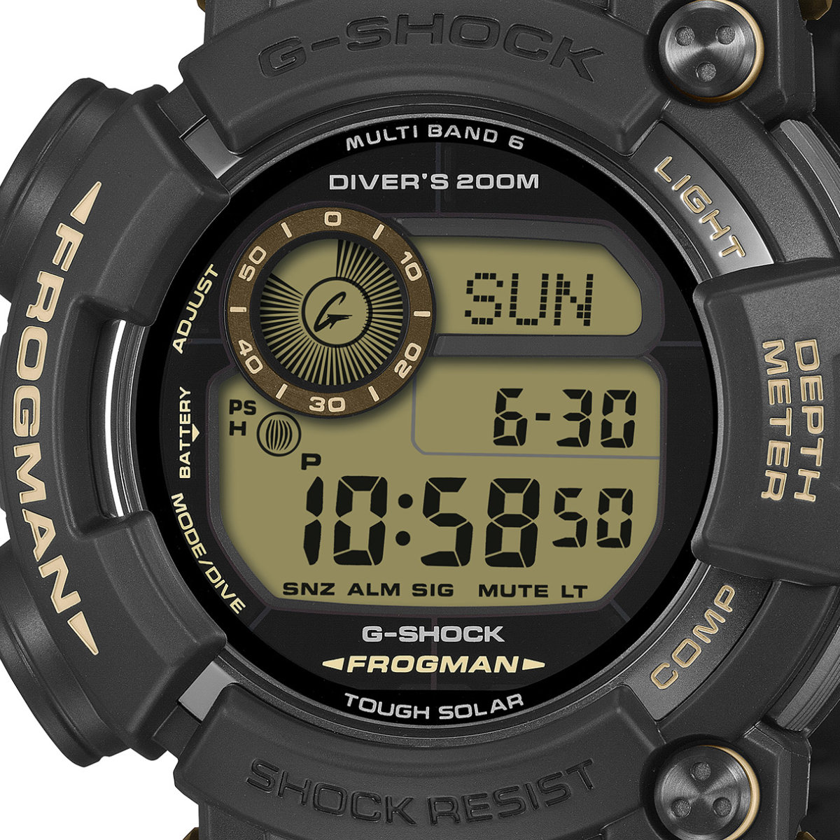 MASTER OF GーSEA G-SHOCK FROGMAN Gショック 電波ソーラー GWF