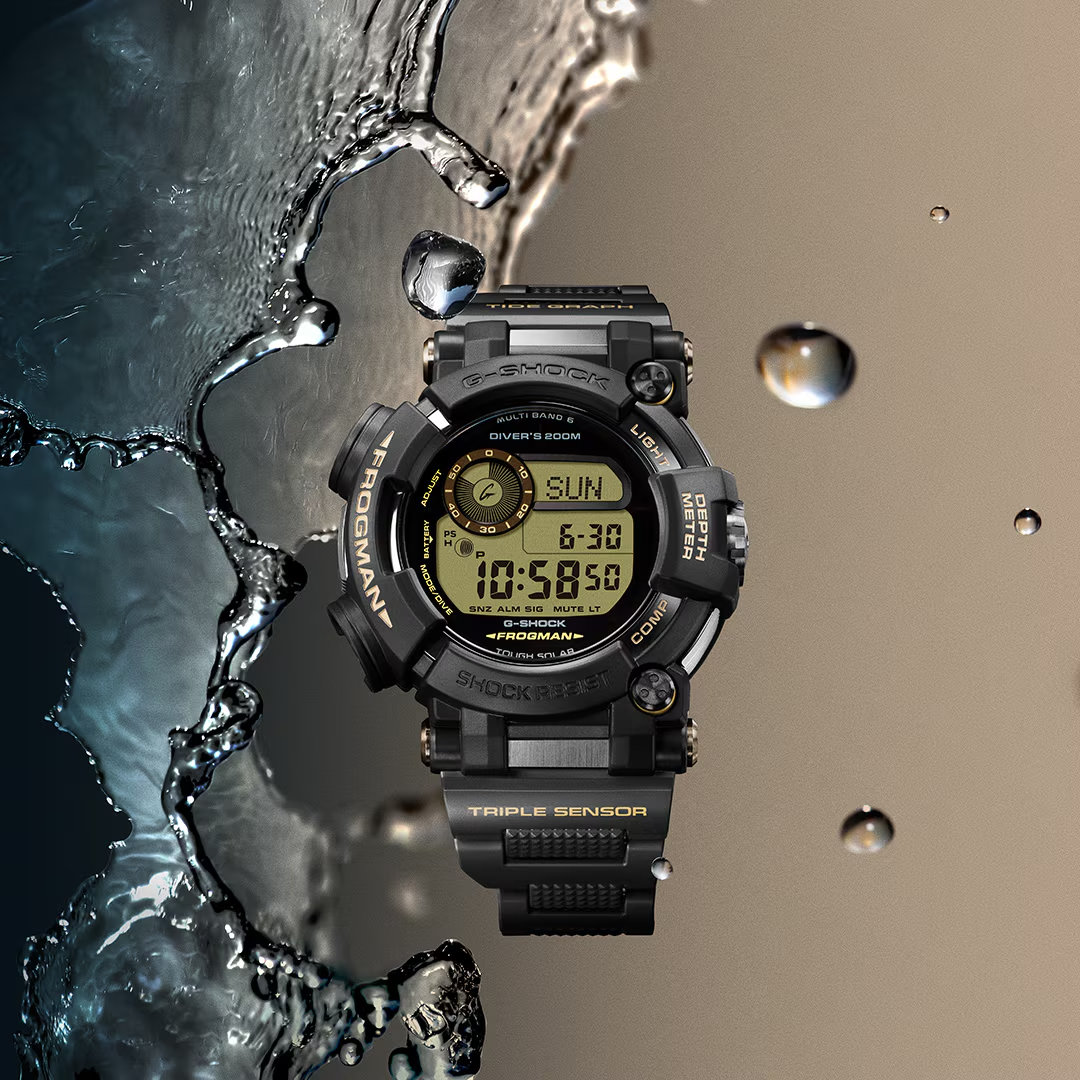 MASTER OF GーSEA G-SHOCK FROGMAN Gショック 電波ソーラー GWF