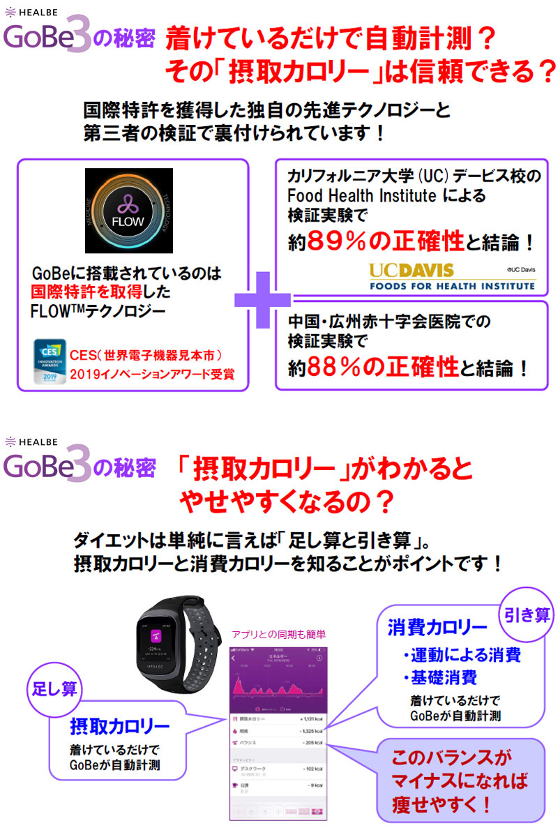 スマートウォッチ HEALBE GoBe3 カロリー計算 ダイエット 食事管理 代謝アップ 水分管理 睡眠計 歩数計 ウェアラブル 腕時計  ウェアラブル : gobe3 : 時計・ブランド専門店 アイゲット - 通販 - Yahoo!ショッピング