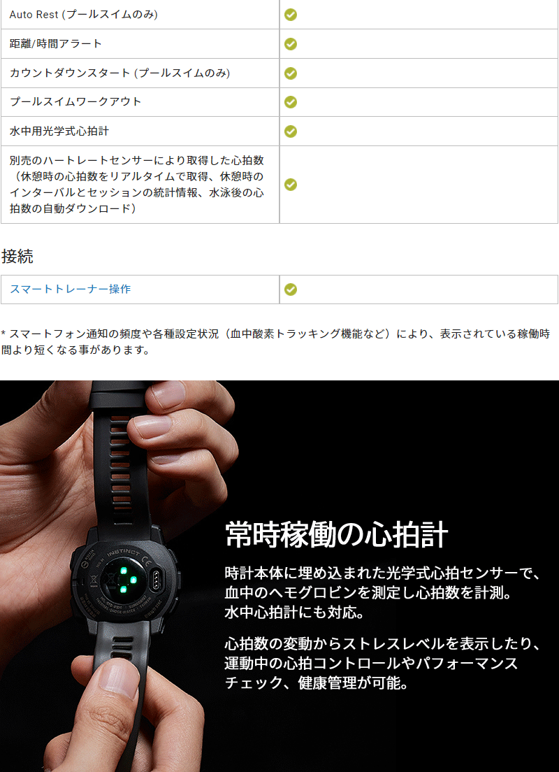 GARMIN GPSスマートウォッチ ガーミン インスティンクト2