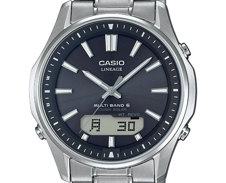 カシオ リニエージ LCW-M100Tソーラー電波時計 チタンボディ compass1686117780.jpg