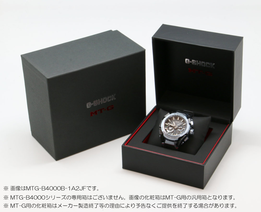 MT-G G-SHOCK Gショック MTG-B4000B-1A2JF ブラック＆ブルー