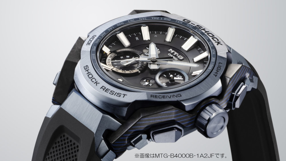 MT-G G-SHOCK Gショック MTG-B4000-1AJF ブラック＆シルバー