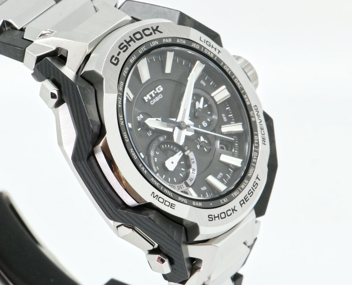 MT-G G-SHOCK Gショック MTG-B4000D-1AJF ブラック＆シルバー
