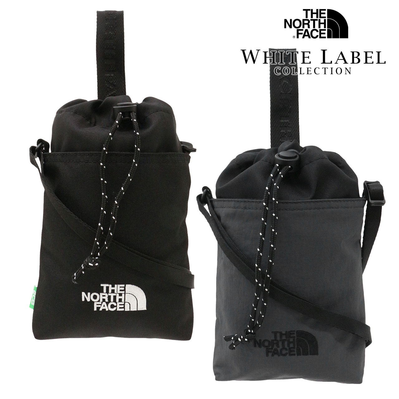 ザ・ノース・フェイス バッグ クロスバッグ ホワイトレーベル ショルダーバッグ SIMPLE STRING BAG MINI ミニバッグ 斜め掛け NN2PQ61J NN2PQ61K 選べる2カラー | THE NORTH FACE | 03