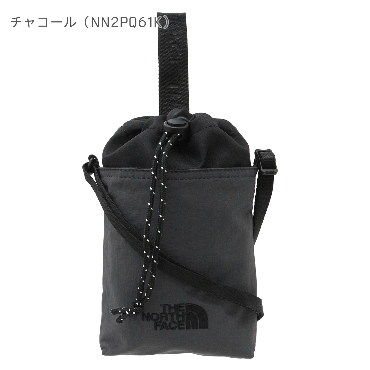 ザ・ノース・フェイス バッグ クロスバッグ ホワイトレーベル ショルダーバッグ SIMPLE STRING BAG MINI ミニバッグ 斜め掛け NN2PQ61J NN2PQ61K 選べる2カラー | THE NORTH FACE | 02