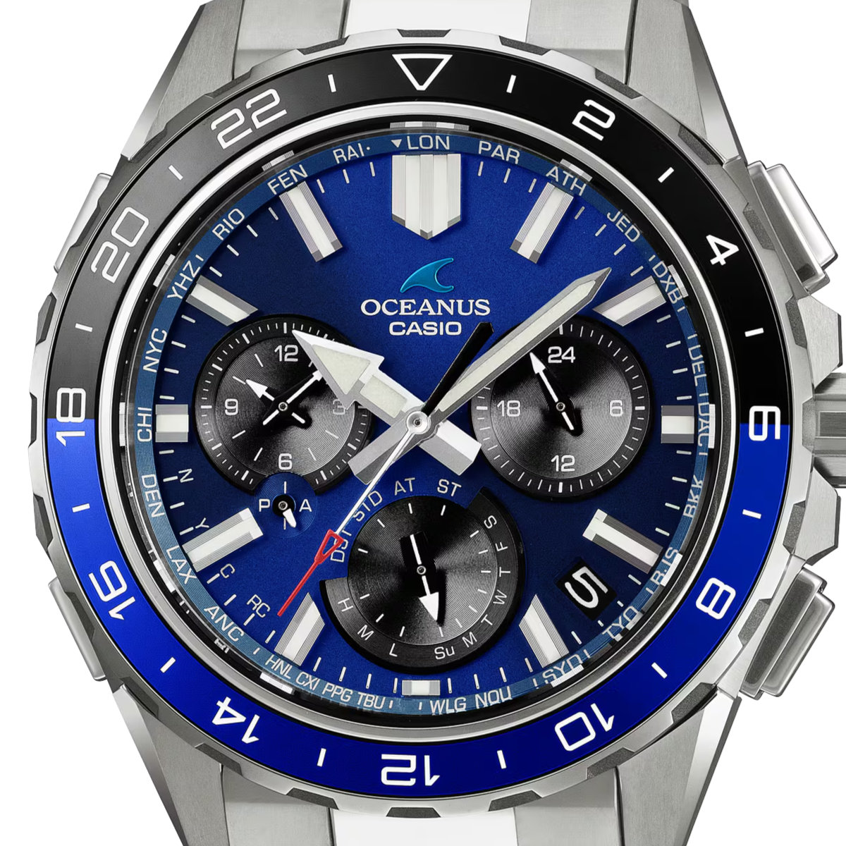 OCEANUS CACHALOT（オシアナス　カシャロ）　電波ソーラー CACHALOT CASIO OCEANUS OCW-P3000-2AJF 電波ソーラー Bluetooth