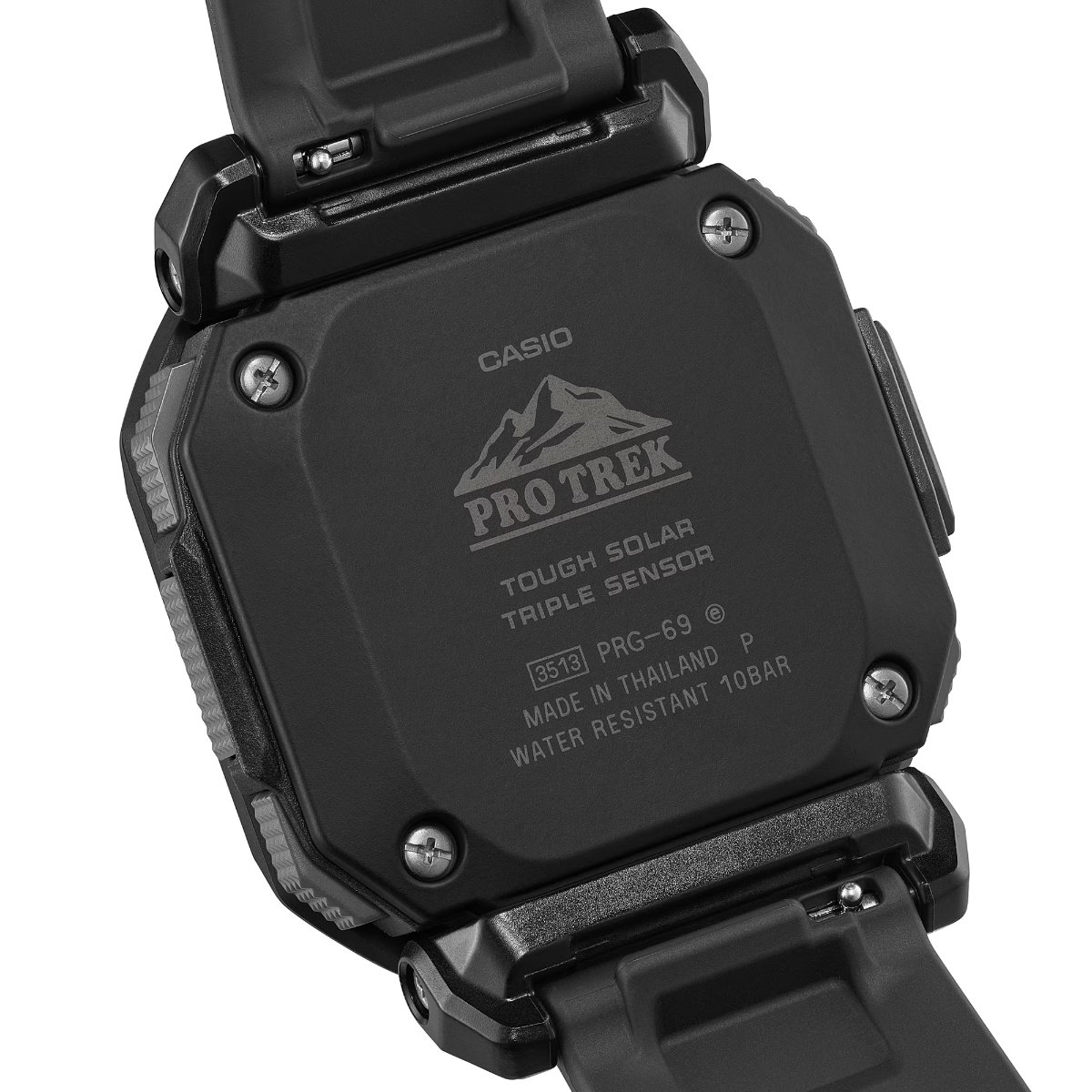PRO TREK カシオ プロトレック ソーラー 2層液晶モデル PRG-69-1JF 角