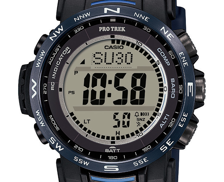 PRO TREK カシオ プロトレック 電波 ソーラー トリプルセンサー ミッド