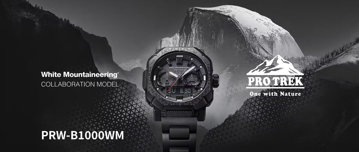 PRO TREK カシオ プロトレック WhiteMountaineering コラボ PRW