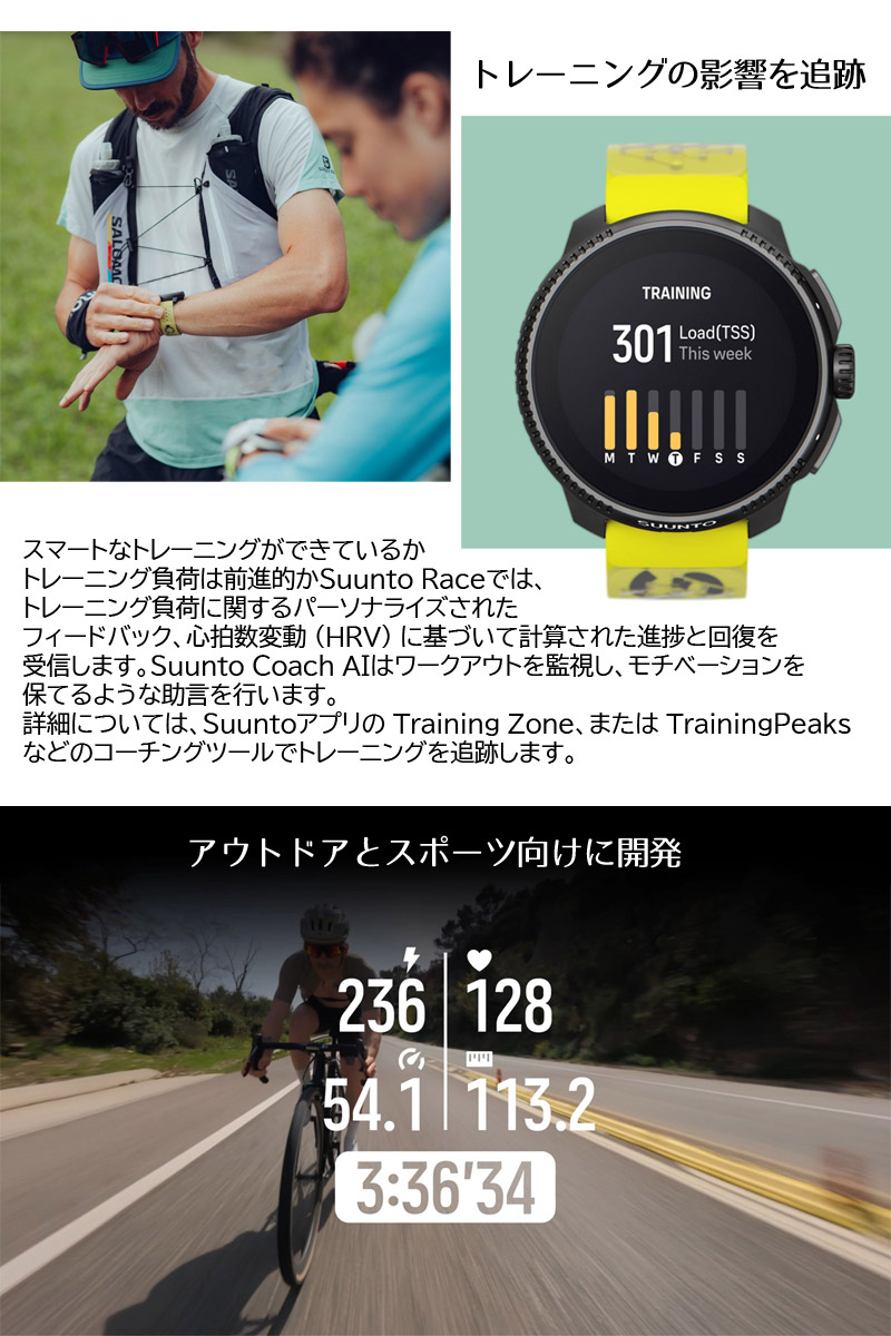 SUUNTO RACE TITANIUM CHARCOAL スント レース チタニウム チャコール スマートウォッチ : suunto-watch-0023  : ブランド探検隊 Yahoo!店 - 通販 - Yahoo!ショッピング