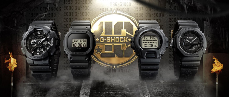 G-SHOCK ジーショック DW-6640RE-1JR CASIO カシオ Gショック 40周年