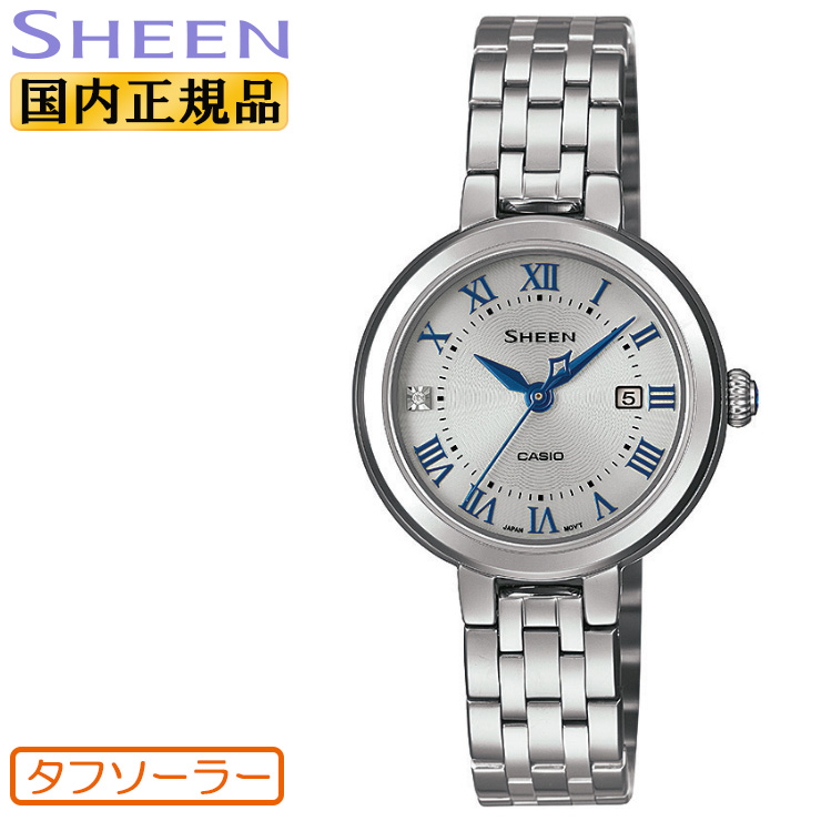 Solar Sapphire Model CASIO SHEEN ソーラー SHS-4530J-7AJF