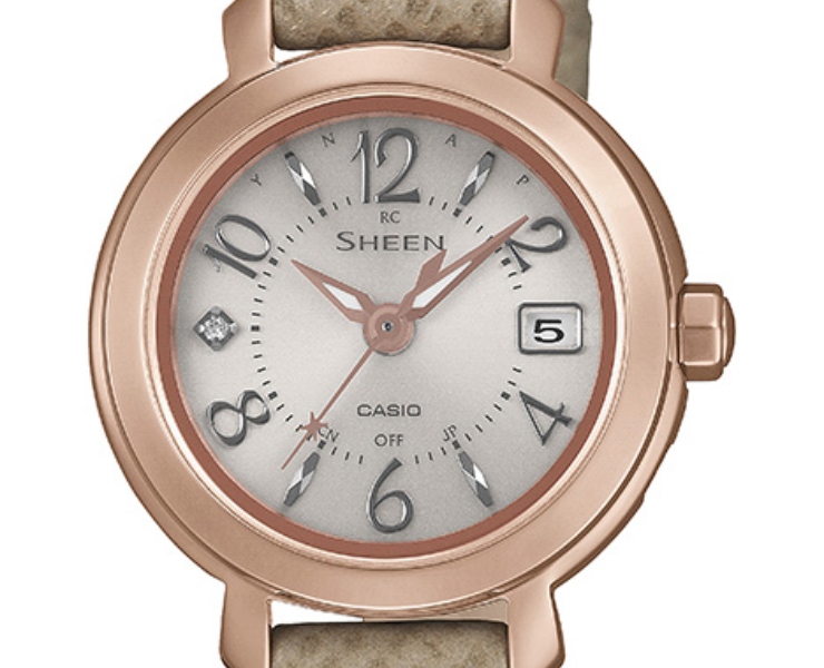 SHEEN（CASIO） カシオ シーン 電波 ソーラー SHW-5300CGL-7AJF ピンク