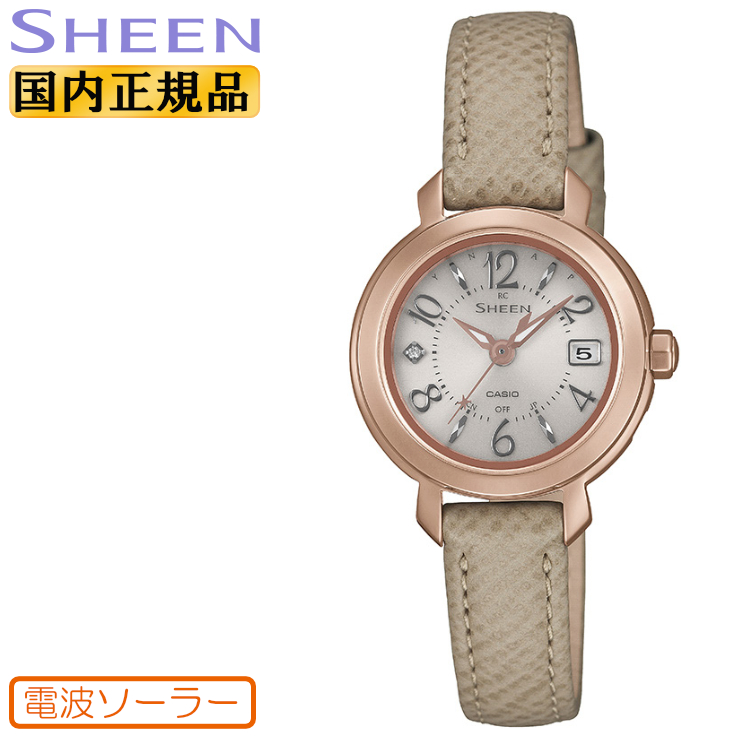 SHEEN（CASIO） カシオ シーン 電波 ソーラー SHW-5300CGL-7AJF ピンク