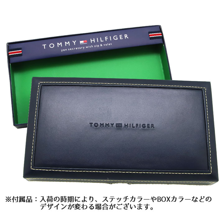 トミーヒルフィガー 財布 長財布 メンズ クロコ ブラック フラップ 31TL190004-001 BLACK｜iget｜06